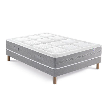 matelas mousse haute densité lunaflex neo avec son sommier