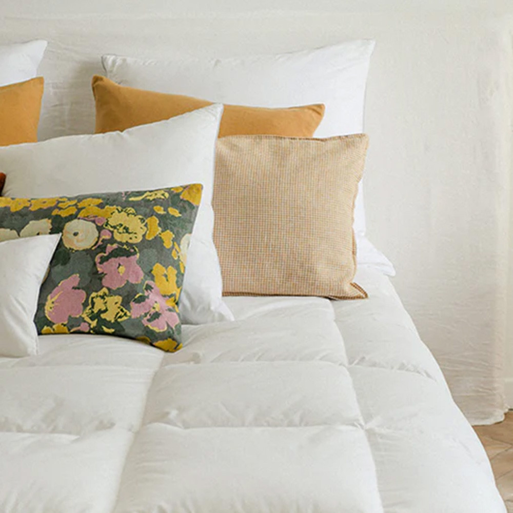 mise en ambiance de la Couette duvet Lillehammer de Pyrenex