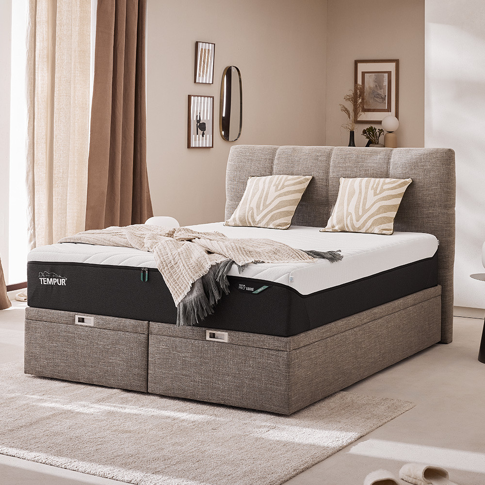 Matelas Tempur Pro Luxe CoolQuilt épaisseur 32cm technologie matériau Advanced