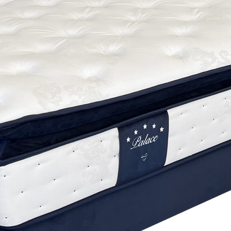 zoom sur le matelas a ressort ensaché