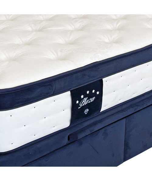zoom sur le matelas ressorts ensachés ferme de Grand Hôtel