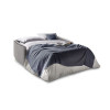 Canapé convertible droit ouvert camille