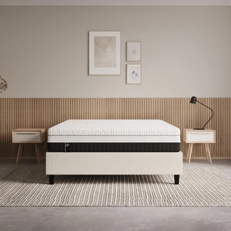Matelas Emma Diamond Cool Hybrid | Fraîcheur & Soutien