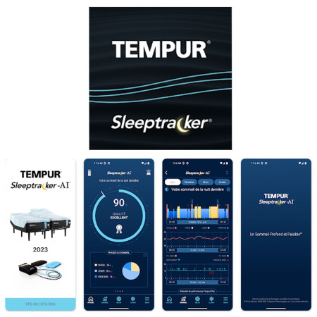 Sommier TEMPUR Ergo Smart Base | Le Sommeil Intelligent & Connecté