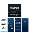 Sommier TEMPUR Ergo Smart Base | Le Sommeil Intelligent & Connecté