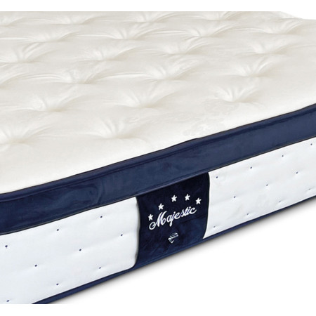 Zoom sur le matelas accueil moelleux soutien ferme