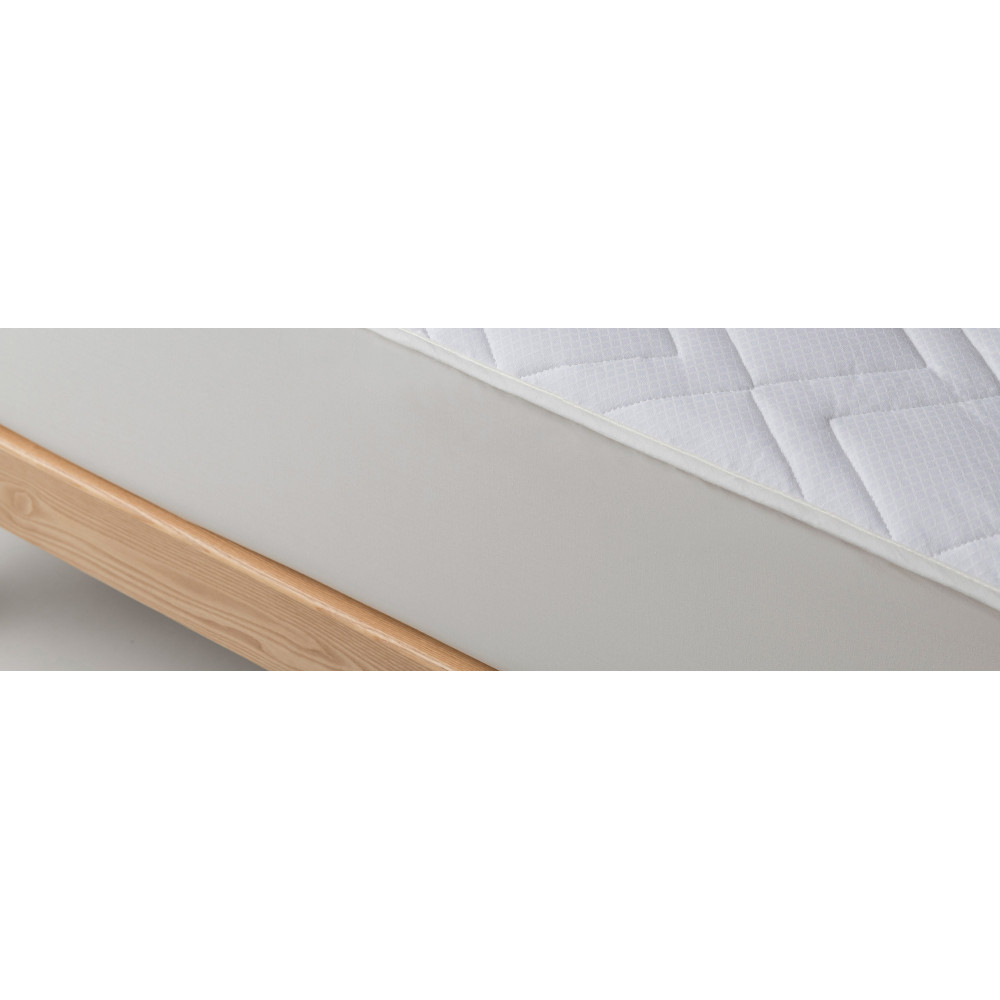 Protège-matelas matelassé thermorégulateur 100% coton