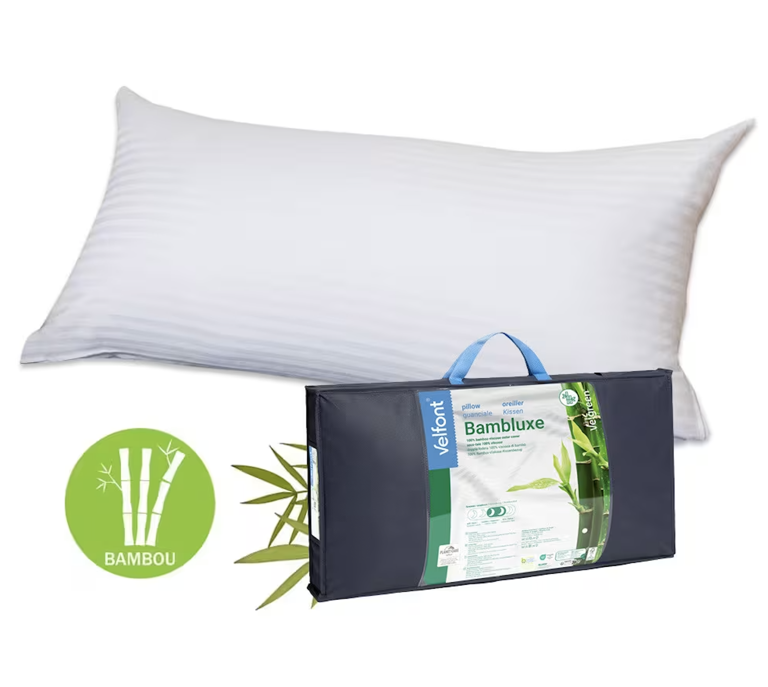 Oreiller respirant Bambluxe Velfont