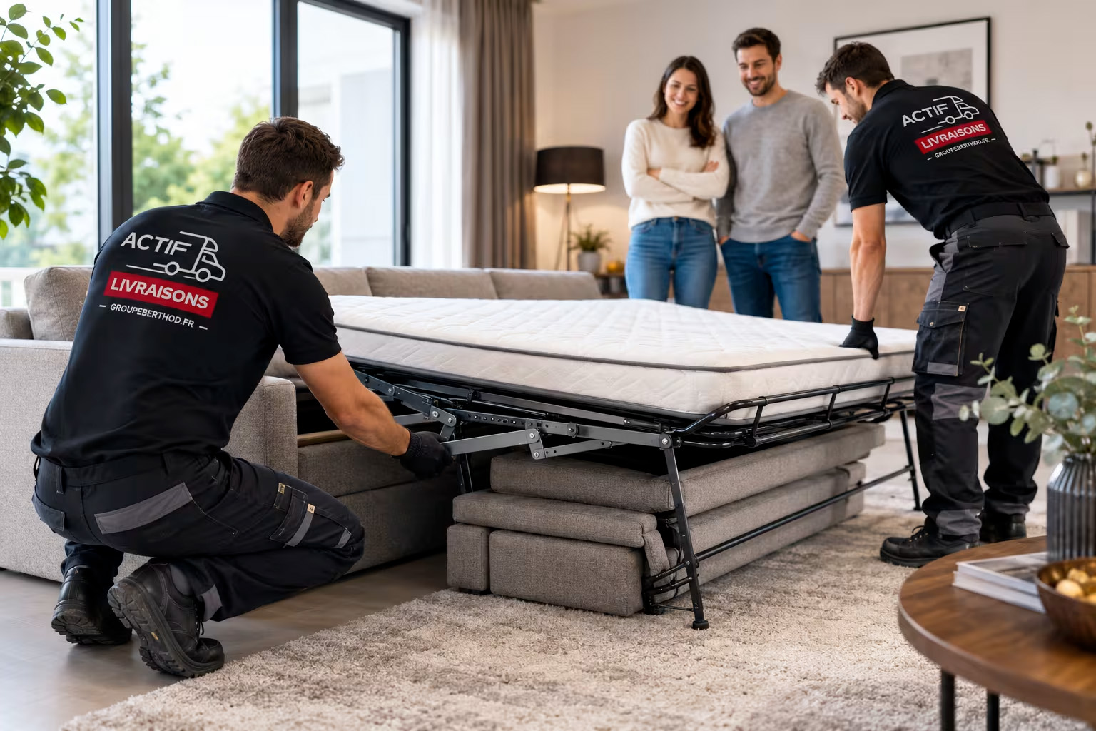 livreur matelas geneve