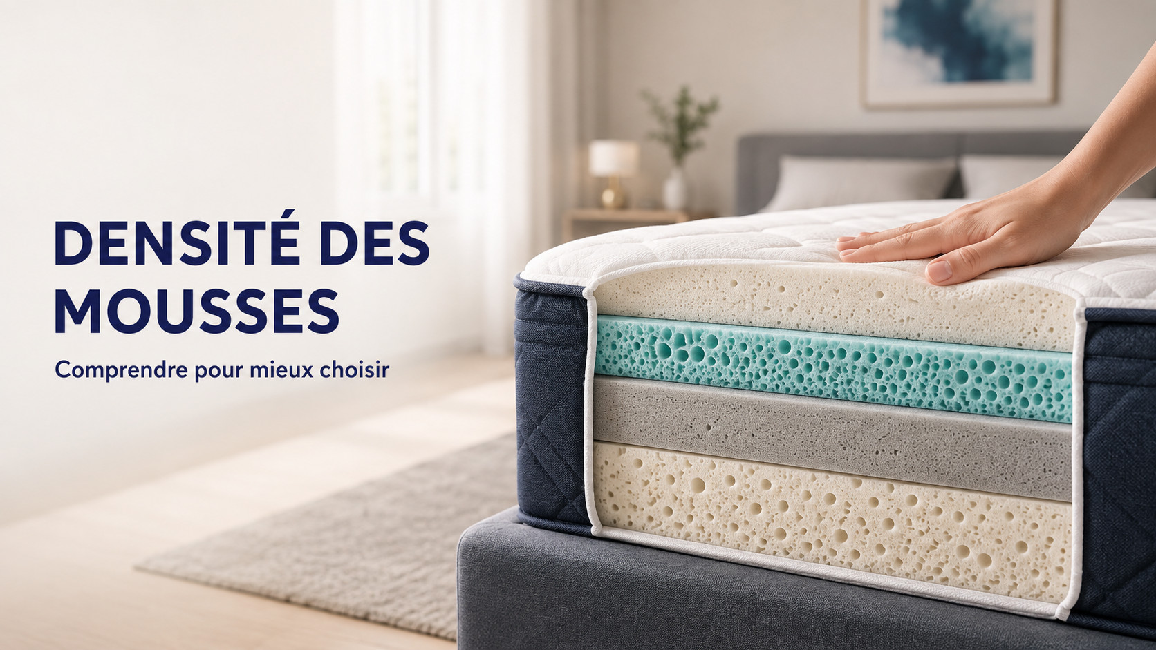 Densité mousse matelas : guide pour bien choisir